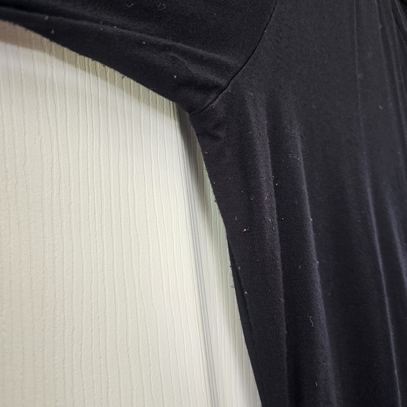 Small Show Black Long Sleeve Lightweight Maternity Shirt Size XL - Picture 9 of 14